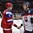 TORONTO, CANADA - DECEMBER 31: Russia's Danila Kvartalnov #9 shakes hands with Slovakia's Boris Sadecky #18 following a 2-0 win for Russia during preliminary round action at the 2017 IIHF World Junior Championship. (Photo by Matt Zambonin/HHOF-IIHF Images)

